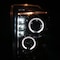 Spec-D Tuning 08-10 Ford F250 R8 Style Halo LED Projector Chrome 2LHP-F25008-TM - alternate 7